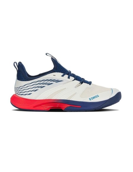 Kswiss Speed Trac Blanco Azul Rojo | Ofertas de pádel